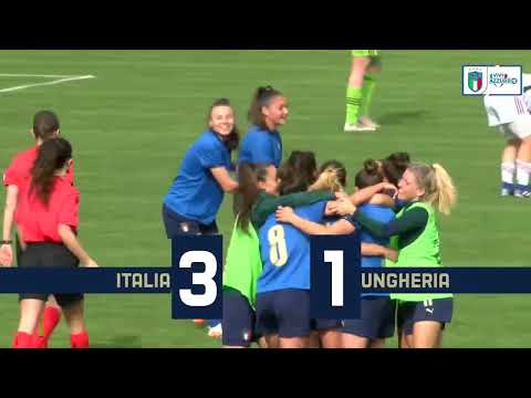ITALIA - UNGHERIA  3-1