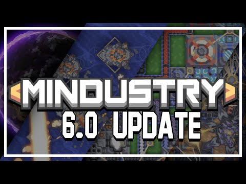 MASSIVE Update! - Mindustry 6.0  - Base Building Factory Management Game - Episode #1