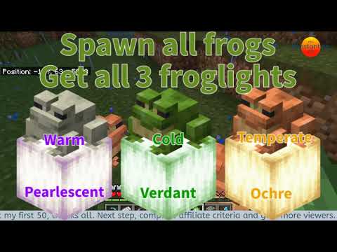 minecraft frogs and froglights with our powers combined achievement or trophy. Breed frogs Minecraft