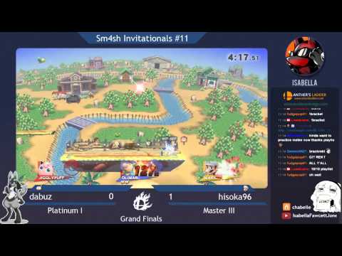 BLGS4 #11 - Grand Finals - dabuz (Luigi/Olimar/Rosaluma) vs hisoka96 (Mario/Ryu)