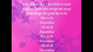 Vanessa Amorosi Hazardous Lyrics