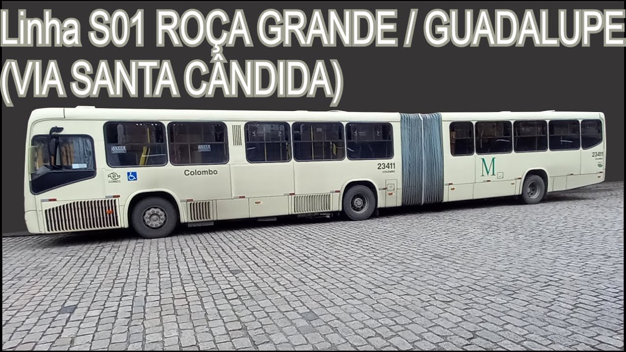 ONIBUS CURITIBA -Linha S01 Terminal Roça Grande ? Terminal Guadalupe