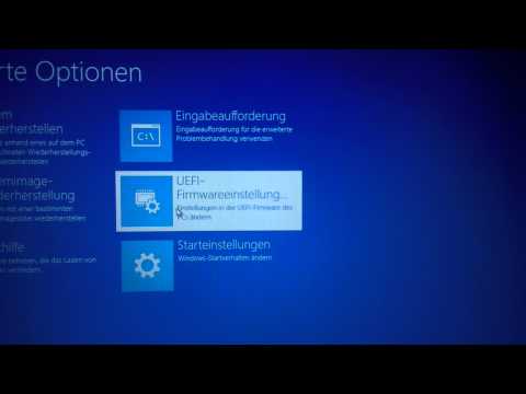 MSI GT72 Von Windows 8.1 direkt ins UEFI Bios Booten