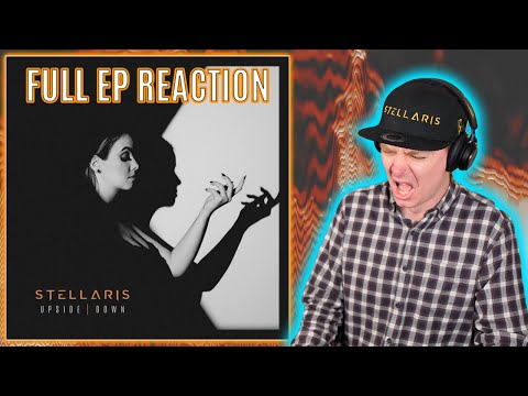 ITS FINALLY HERE | STELL/\RIS | UPSIDE DOWN | FULL EP REVIEW | REACTION