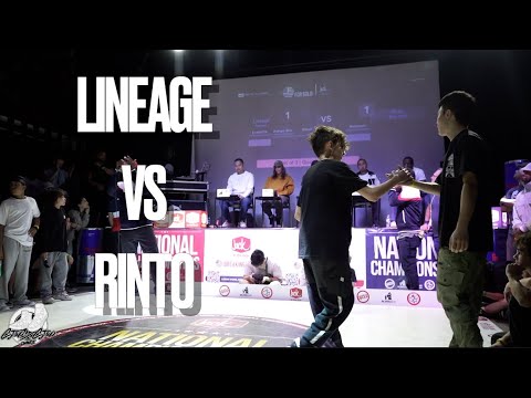 LINEAGE vs RINTO | TEEN TOP 8 | BREAKING FOR GOLD NATIONAL CHAMPIONSHIP | #SXSTV
