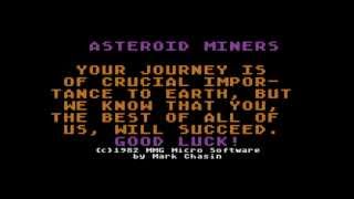 Asteroid Miners for the Atari 8-bit family