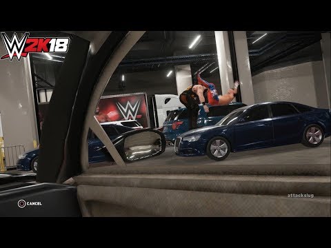 WWE 2K18: Braun Backstage OMG Moments (Free Cam)