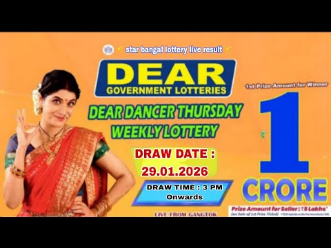 DEAR LOTTERY STAR DEAR DAY 3:00.PM (29.01.2026) NAGALAND STATE LOTTERIES STAR