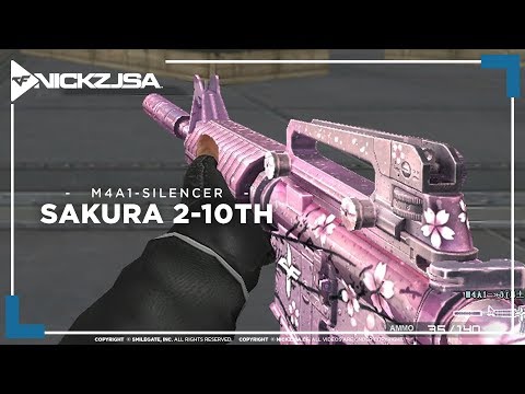 M4A1-Silencer-Sakura2-10th | CROSSFIRE China 2.0