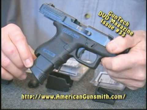 Pearce Grip Frame Insert for Glock 42 \u0026 43 Cavity Plug PG-FI42 How To Video \u0026 Review Glock Gun Mod