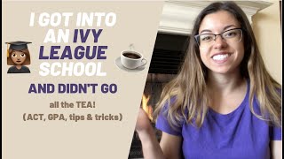 How to Get Into an Ivy League School WITH A 27 ACT