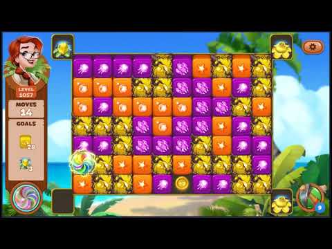 Lost Island Blast Adventure Level 1057 - NO BOOSTERS 🏝️ | SKILLGAMING ✔️