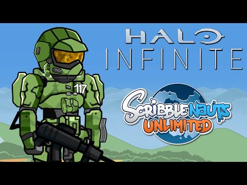 I Made Halo Infinite MASTER CHIEF in Scribblenauts Unlimited