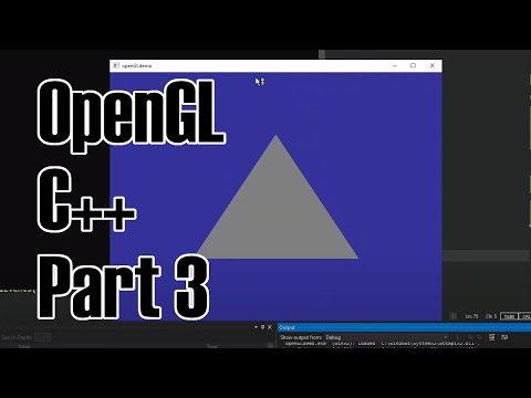 OpenGL Part 3 | Intro to Custom Shaders (GLSL)