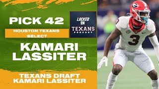 Houston Texans Pick Kamari Lassiter | 2024 NFL Draft Coverage