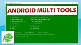 Android Multi tools by azimbahar | ✅software de uso diario para eliminar patrón en android