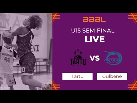 Tartu University BS 2008 vs Gulbene 2008 | Semifinal game | BBBL Boys U15 Final stage