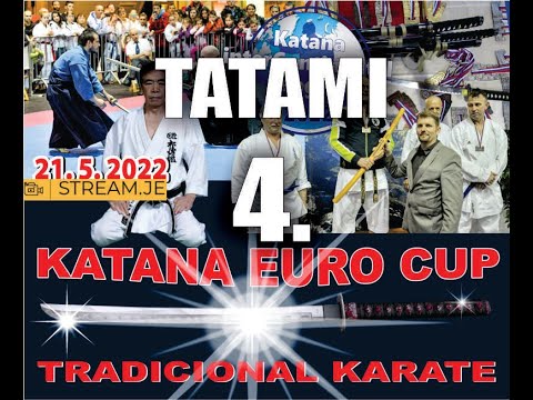 KATANA EURO CUP 2022 TRADICIONAL ITKF RULES SZTK SLOVENIA Tatami 4