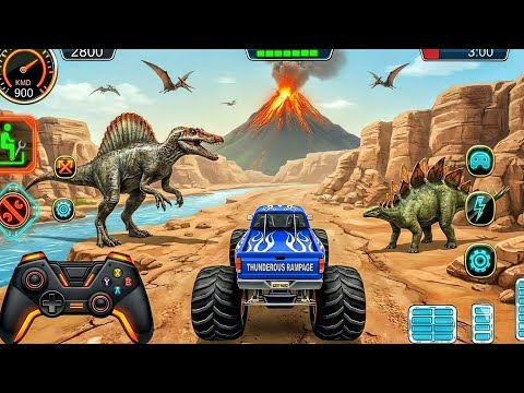 Monster Truck Mega Ramp Impossible Driver - Ultimate Car Stunts GT Racing - Android GamePlay