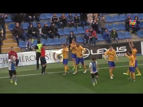 [HIGHLIGHTS] FUTBOL (2ª B): Hércules CF - FC Barcelona B (0-2)