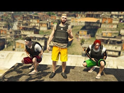 GTA V: LIFE OF CRIME: IT'S ALL OURS! WE INVADE THE FAVELA TO TAKE MORRÃO: EP. 83