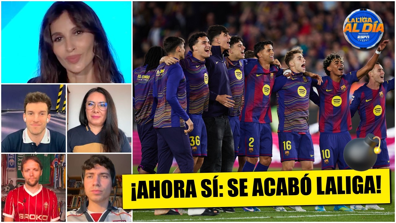 EL BARCELONA SENTENCIA el TÍTULO de LA LIGA y DEJA CLARO QUIÉN MANDA en ESPAÑA | La Liga al Día