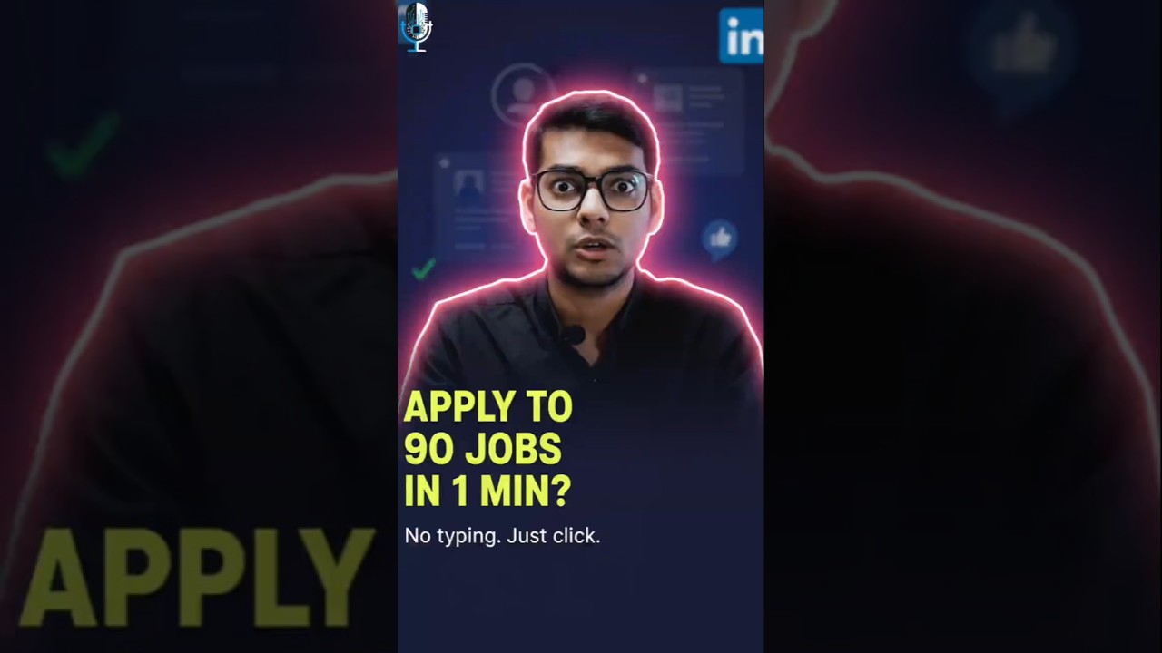 Apply to 90 Jobs in 1 Click - This Tool Is Insane 🤯 #shorts #shortvideo #job #viral #jobhunt
