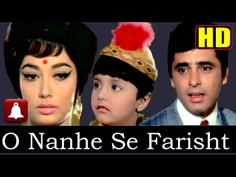 O Nanhe Se Farishtey (HD)(Dolby Digital)- Mohd. Rafi -Ek Phool Do Mali-1969 - Music Ravi - Rafi Hits