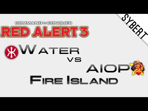 Water[E] vs aiop[S] - Fire Island - Red Alert 3