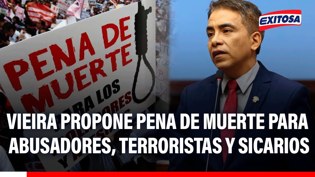🔴🔵 Roberto Vieira a favor de la pena de muerte para abusadores sexuales, terroristas y sicarios