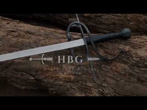 Custom Handmade Carbon Steel Medieval Standard Rapier Sword With Leather Sheath