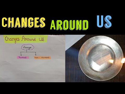 Changes around us class 6 || changes around us notes