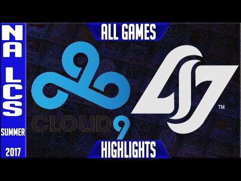 Cloud 9 vs CLG Highlights ALL GAMES NA LCS Gauntlet, Regional World Qualifiers 2017 Final C9 vs CLG