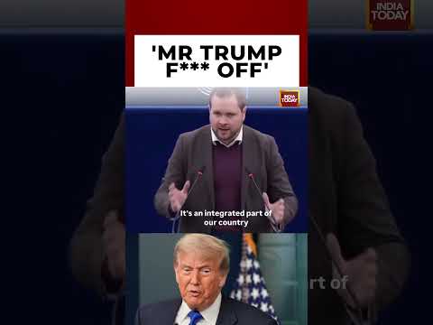 Anders Vistisen Tells Donald Trump 'Greenland Is Not For Sale' In Fiery Speech