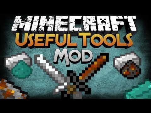 Minecraft Mod Showcase: Useful Tools - Tools with Abilities!