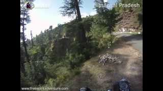 preview picture of video 'Riding the Hills of Himachal Pradesh North Indian Himalaya'