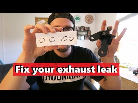 Fixing That LS Exhaust Leak WITHOUT Drilling or Welding!