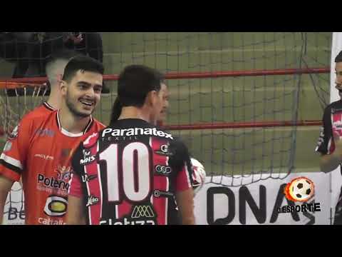 LANCES DA VITÓRIA DO APUCARANA FUTSAL POR 4 A 0 CONTRA O APAF FUTSAL NO PARANAENSE DA SERIE PRATA