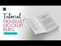 Tutorial membuat mockup buku di Photoshop