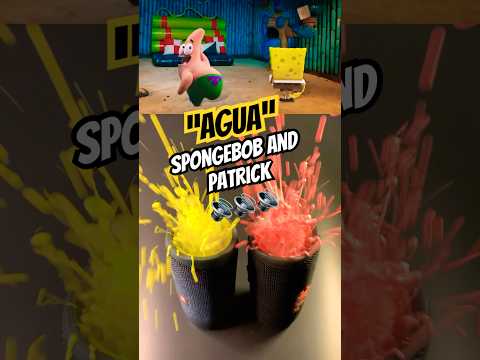 🔊 Agua - Music from SpongeBob (with 🩷💛 paints)