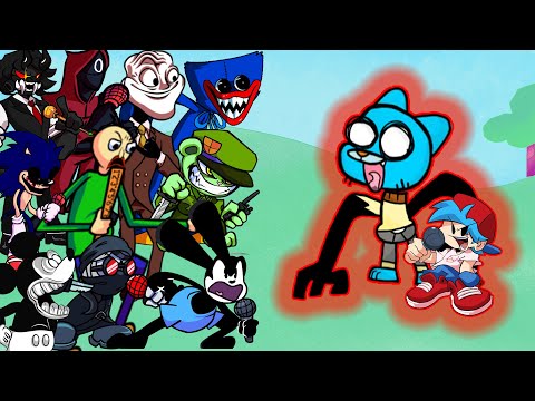 FNF My Doll ( Gumball ) But Different Characters Sing It (Everyone Sings My Doll) (NEW CHARACTERS)