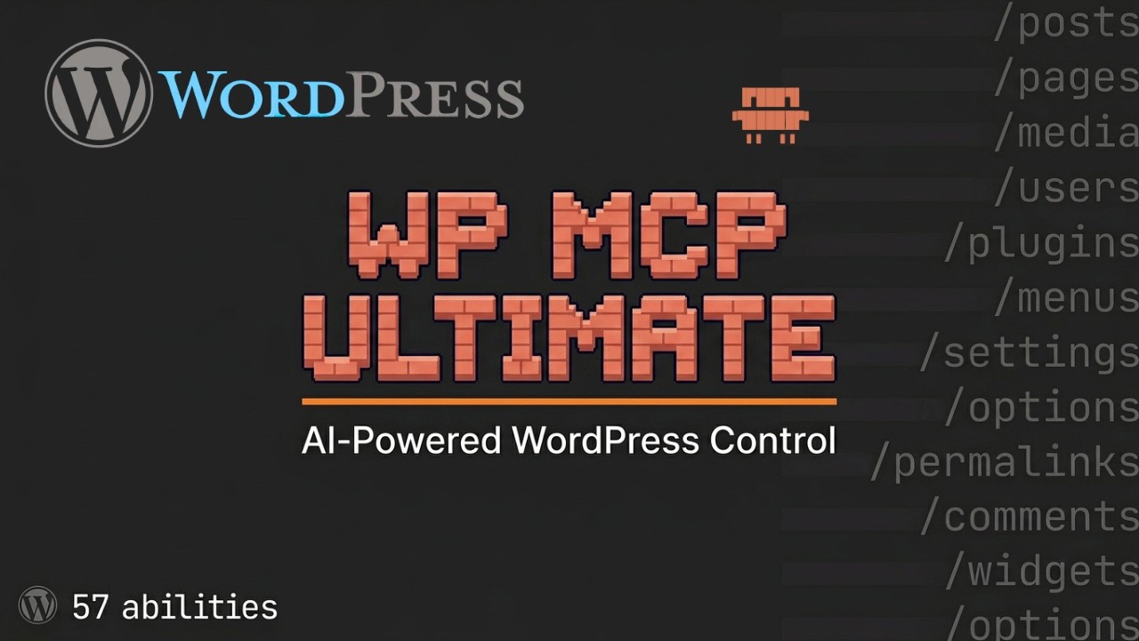 WP MCP Ultimate demo showing Claude Code publishing a blog post directly to WordPress with images and categories