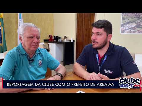 AREALVA: ENTREVISTA COM O PREFEITO DR. ELSON