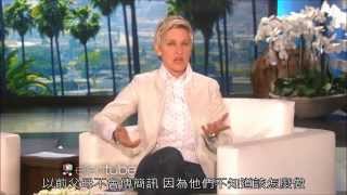 Word From Your Mother - The Ellen Show ❚ 中文字幕：媽媽的文字
