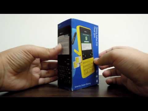 Nokia Asha 210 Unboxing and Review