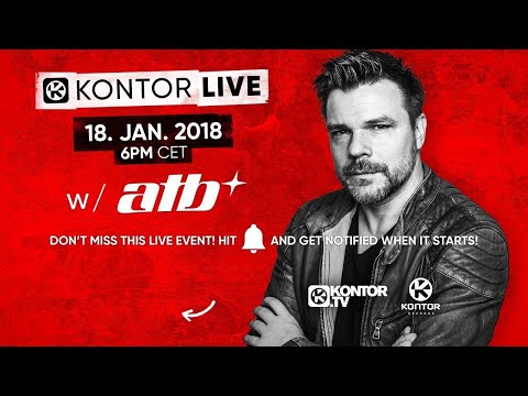 ATB - Live at Kontor Records, Hamburg, Germany (18.01.2018)