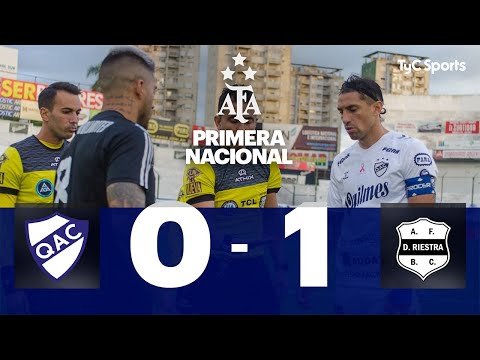 Quilmes 0-1 Deportivo Riestra | Primera Nacional | Reducido (Cuartos de final)