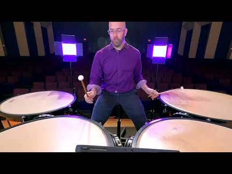 TMEA 2025-26, Timpani Etude, Dr. Brad Meyer (performer) SFASU