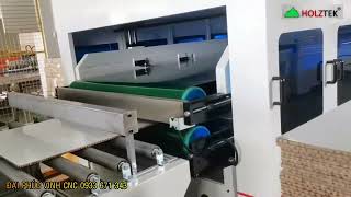 Dây chuyền phủ mặt cho ván giấy tổ ong | HTL-1300