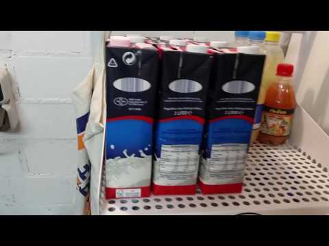 I knocked out 3 milk packets! ~ The Puncher